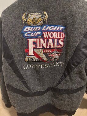 Genuine 2002 Mike Lee (2004 World Bull Riding Champion) Contestant Jacket